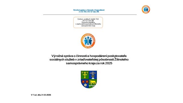 Výročná správa r. 2025